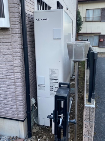 埼玉県秩父市O様の交換工事後、貯湯ユニットのET-3704CXP