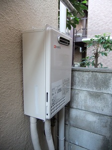 東京都板橋区H様の給湯器交換後 ノーリツ GQ-1037W