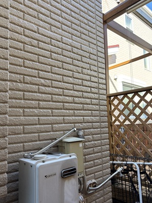 東京都東大和市O様の給湯器設置前