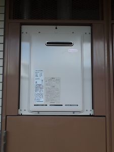 東京都練馬区T社様、交換工事後　リンナイ　RUX-A1610W-E