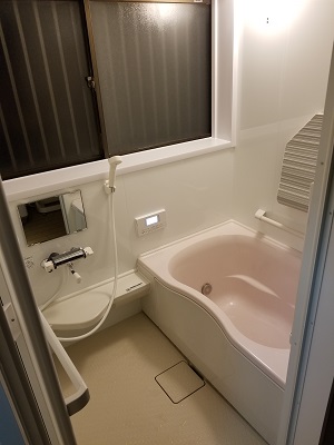 茨城県筑西市Y様の浴室リフォーム後、CHOFUのGBKシリーズ