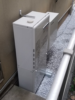 東京都小平市O様の交換工事後、リンナイのRH-K200W2-1