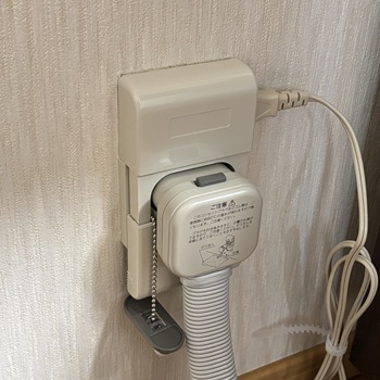 東京都八王子市H様の交換工事後、温水コンセント