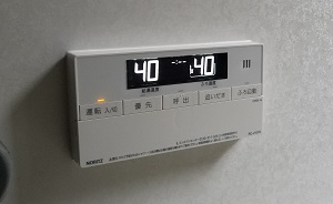 神奈川県横浜市T様の交換工事後、浴室リモコンのRC-J101S