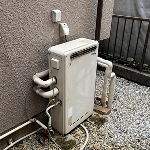 東京都武蔵村山市K様の交換工事前、ノーリツのGRQ-1612