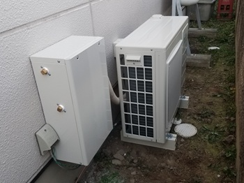 埼玉県秩父市O様の交換工事後、長府製作所のAEYH-0642X