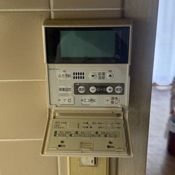 東大和市S様の交換工事前、ダイキンの台所リモコン、BRC975A11