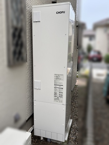 千葉県印西市A様の交換工事後、長府製作所の貯湯ユニット、ET-3705AZPS