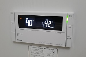 埼玉県さいたま市M様の交換工事後、浴室リモコンの「BC-300VC(B)」